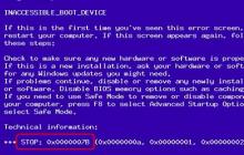 Синий экран при установке Windows XP: причины проблемы и способы решения